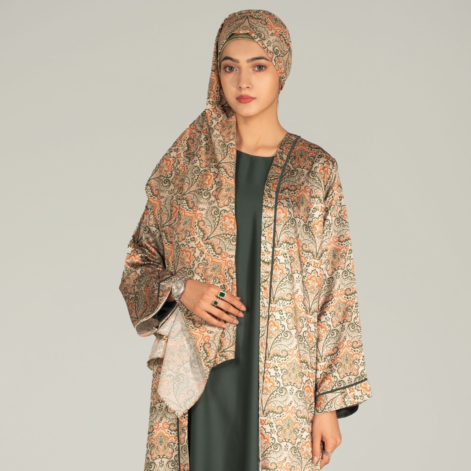 chiffon Hijab in Cream
