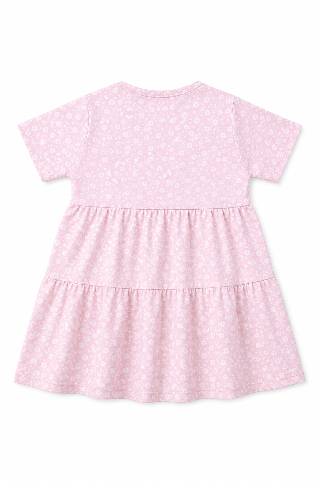 cotton jersey Dress in Baby pink