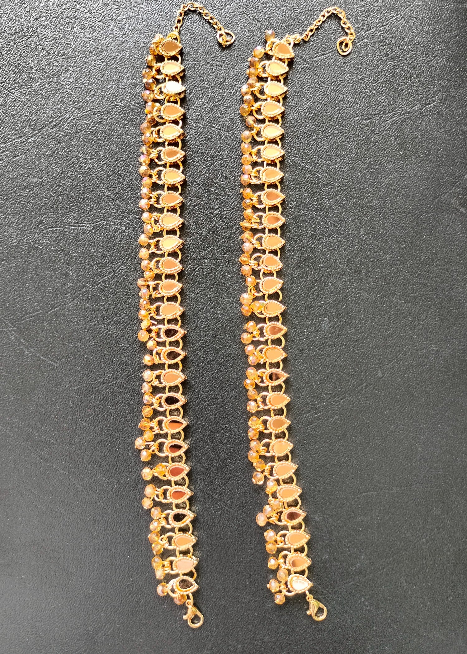 Anklet in Gold Color by - Trendy Women Anklet AQG9815