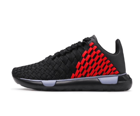 Summer pure hand-woven running shoes Korean version of the tide retro light breathable mesh shoes men's sports shoes 8213