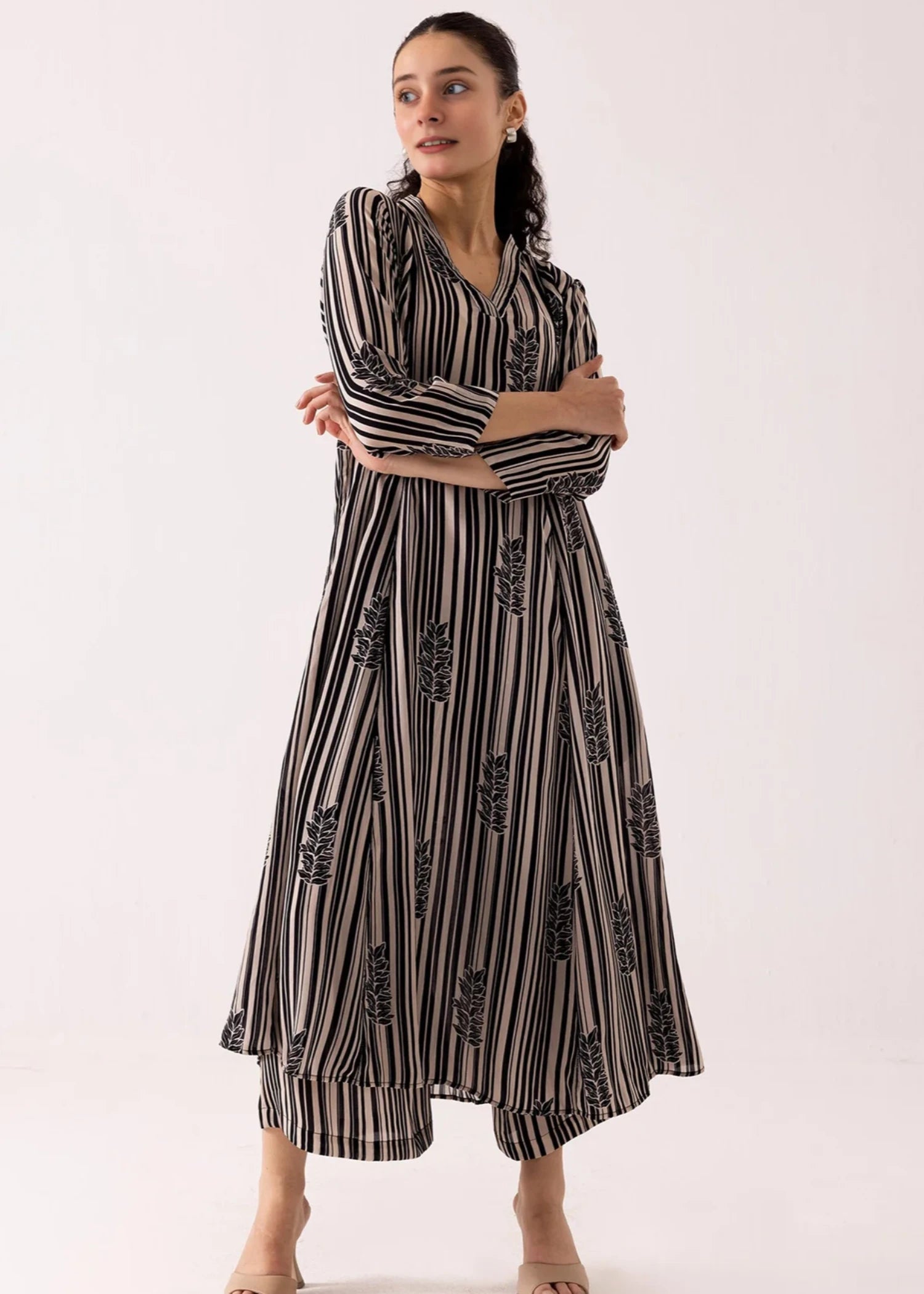 silk crepe Co ord Sets in Multi