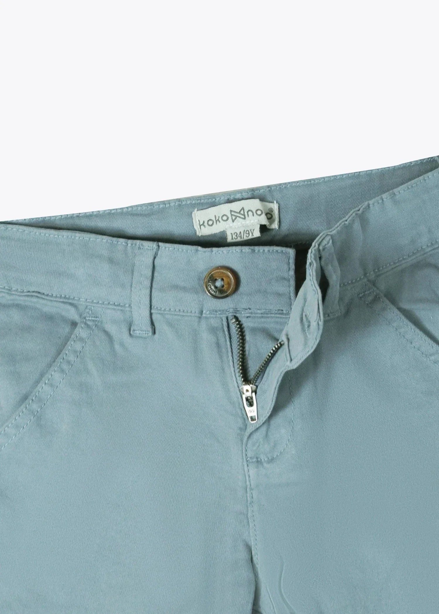 cotton Shorts in Light blue