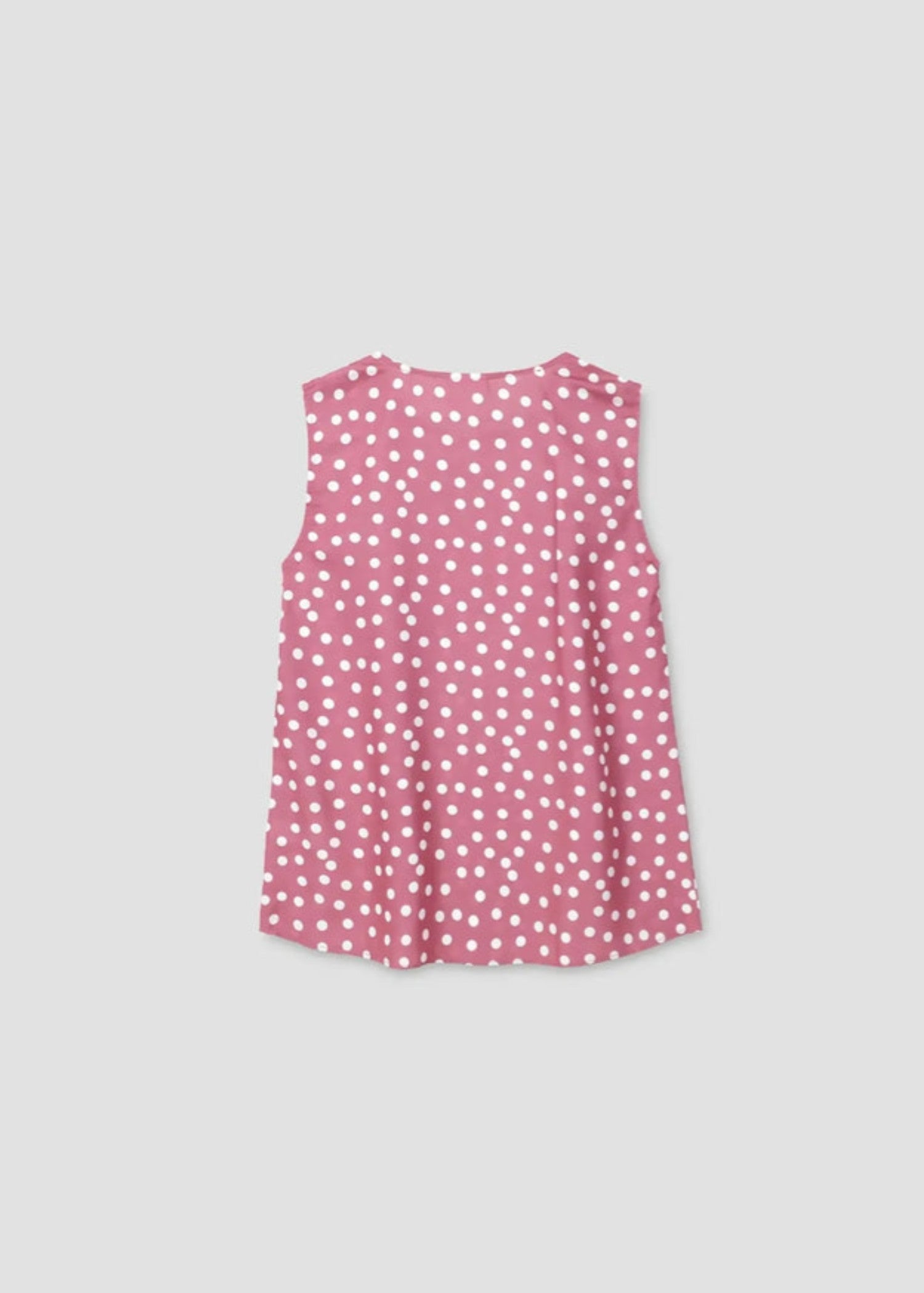 polyester Top in Tea rose pink
