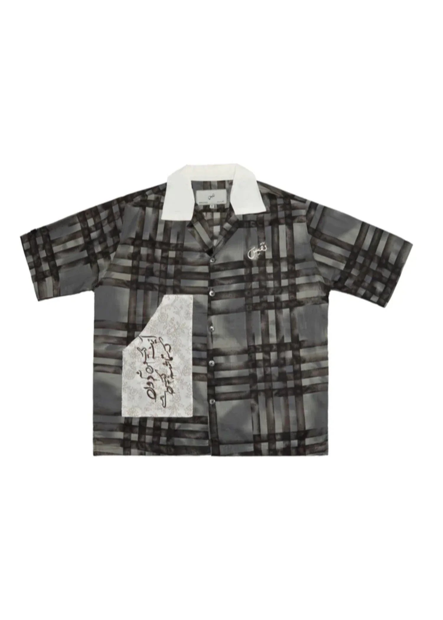 cotton Top in Black, grey