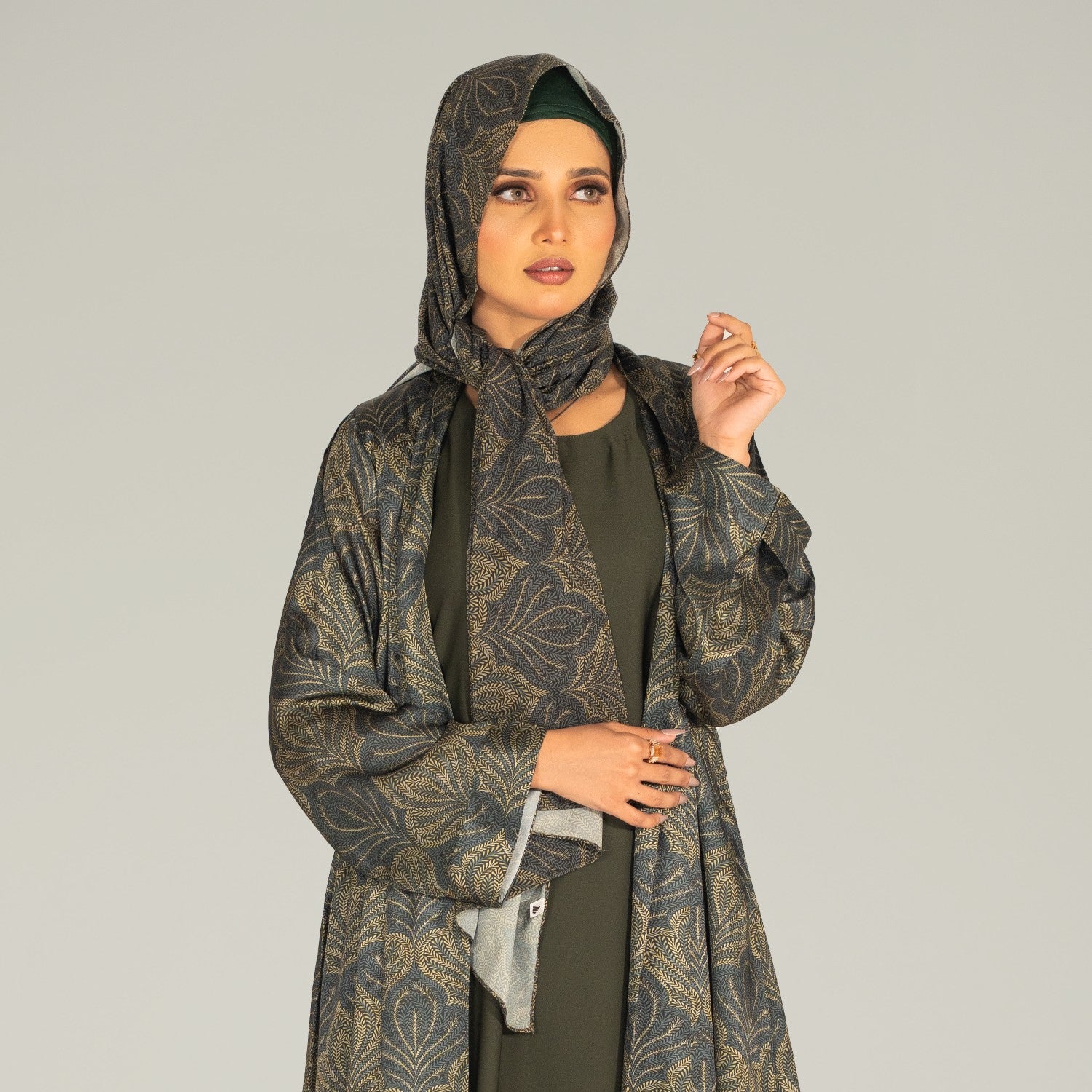 chiffon Hijab in Blue