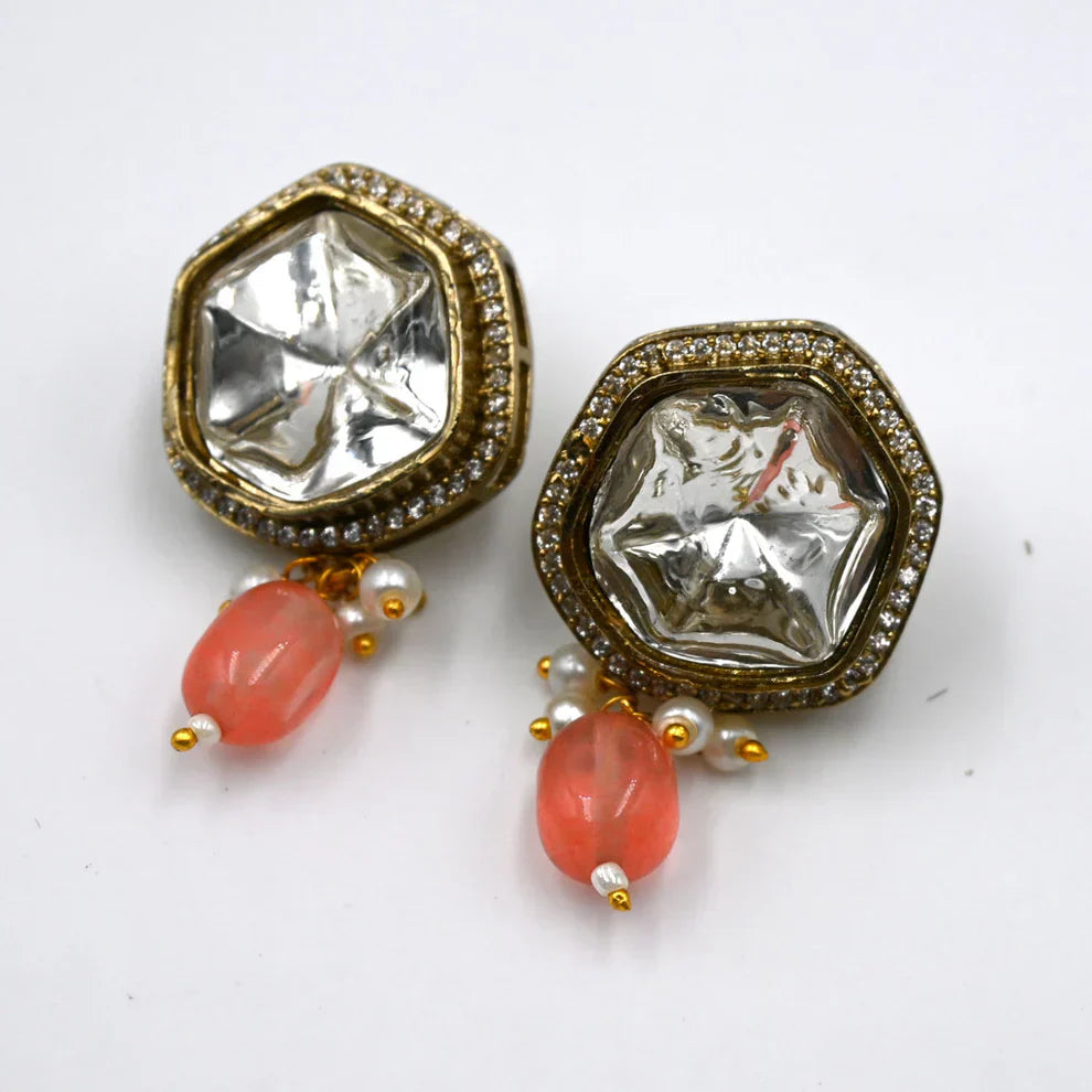 Earrings in Multi Color by - Trendy Women Earrings NRR5774