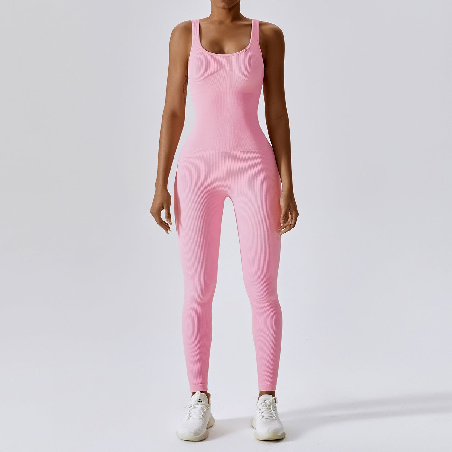 One-piece Yoga Suit Abdominal Slimming Exercise Elastic Tight