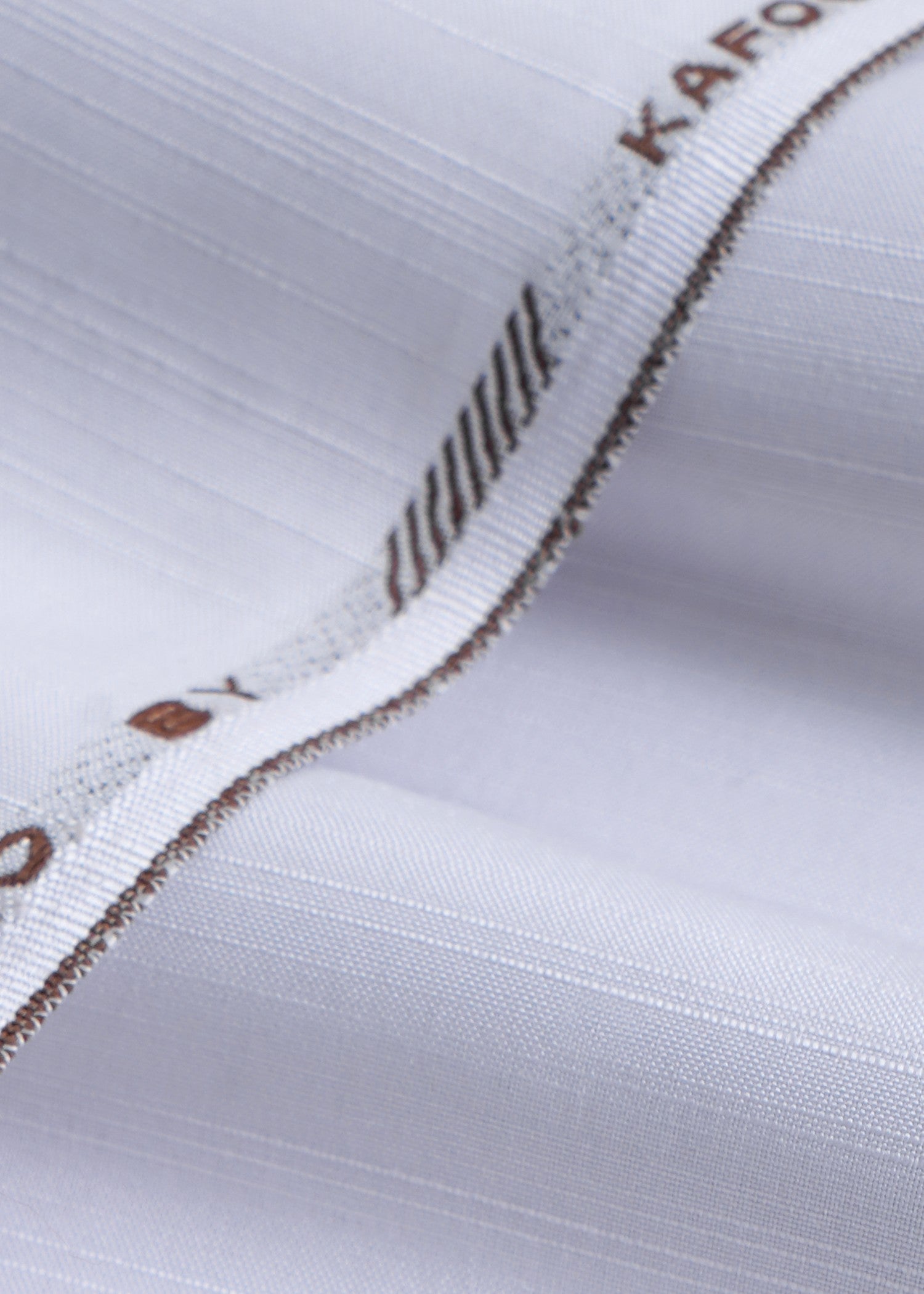 wash & wear Unstitched in White by Kafoor Fabrics