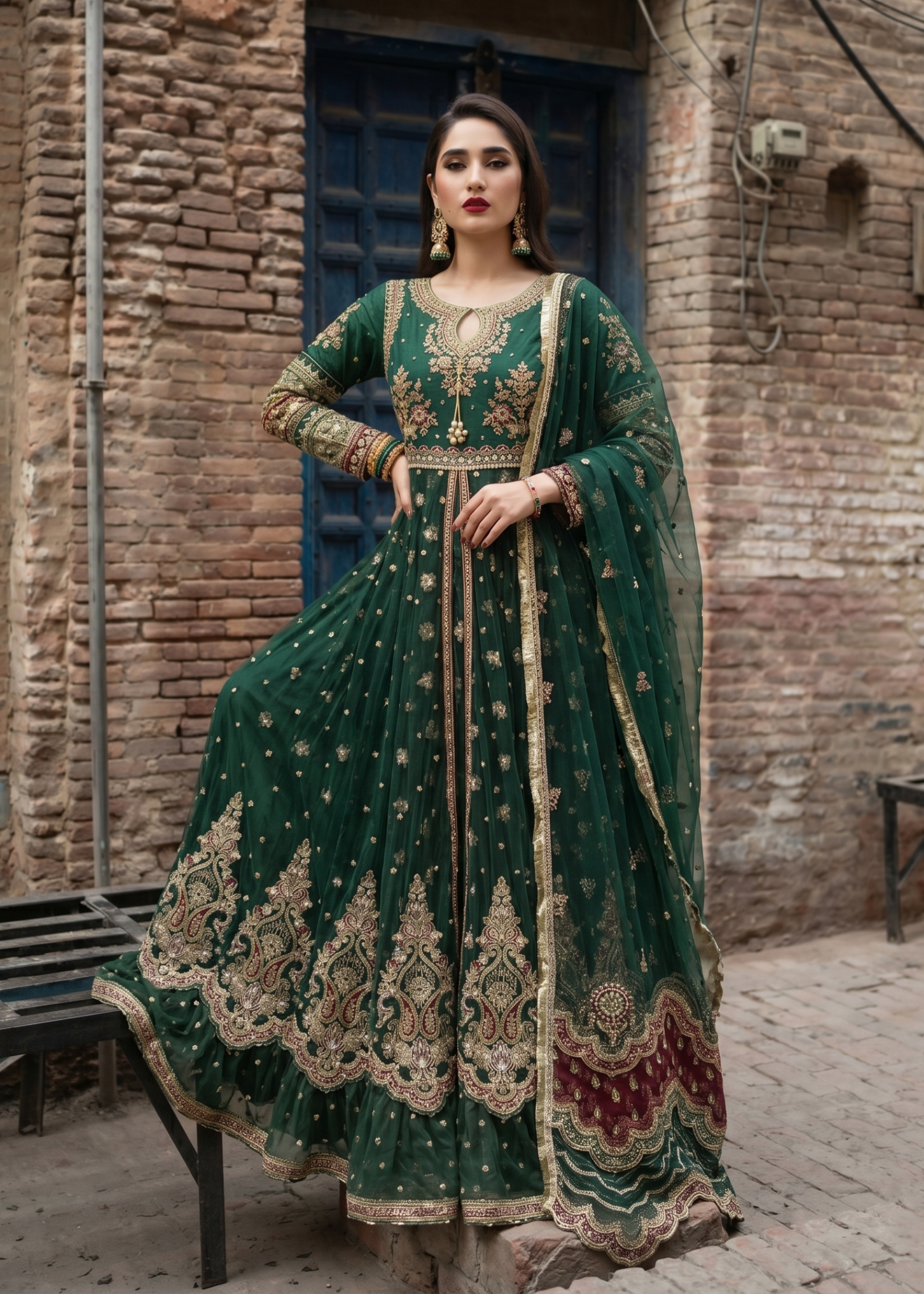 net Maxi in Green