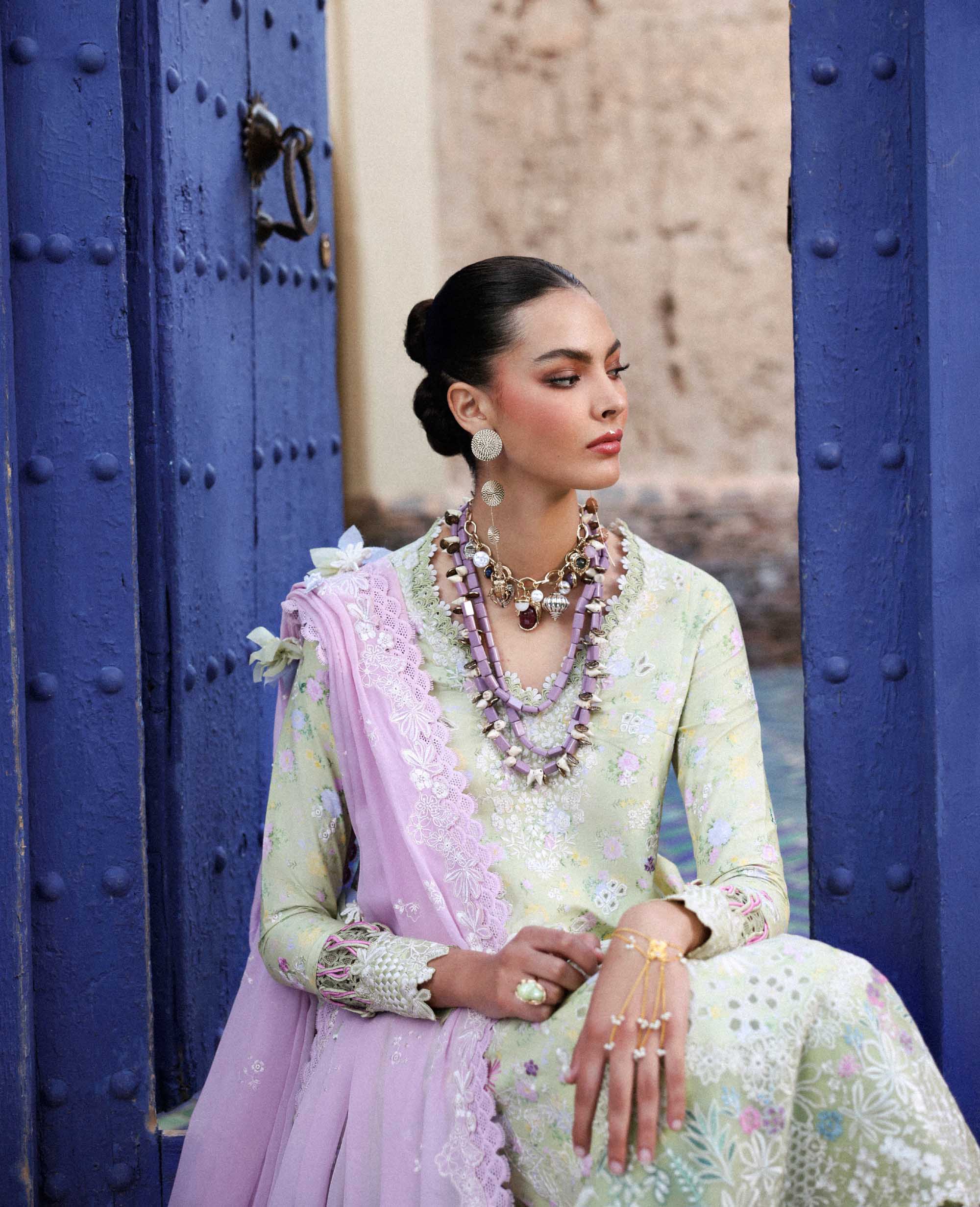 Republic Reine Eid Luxury Lawn – Perla