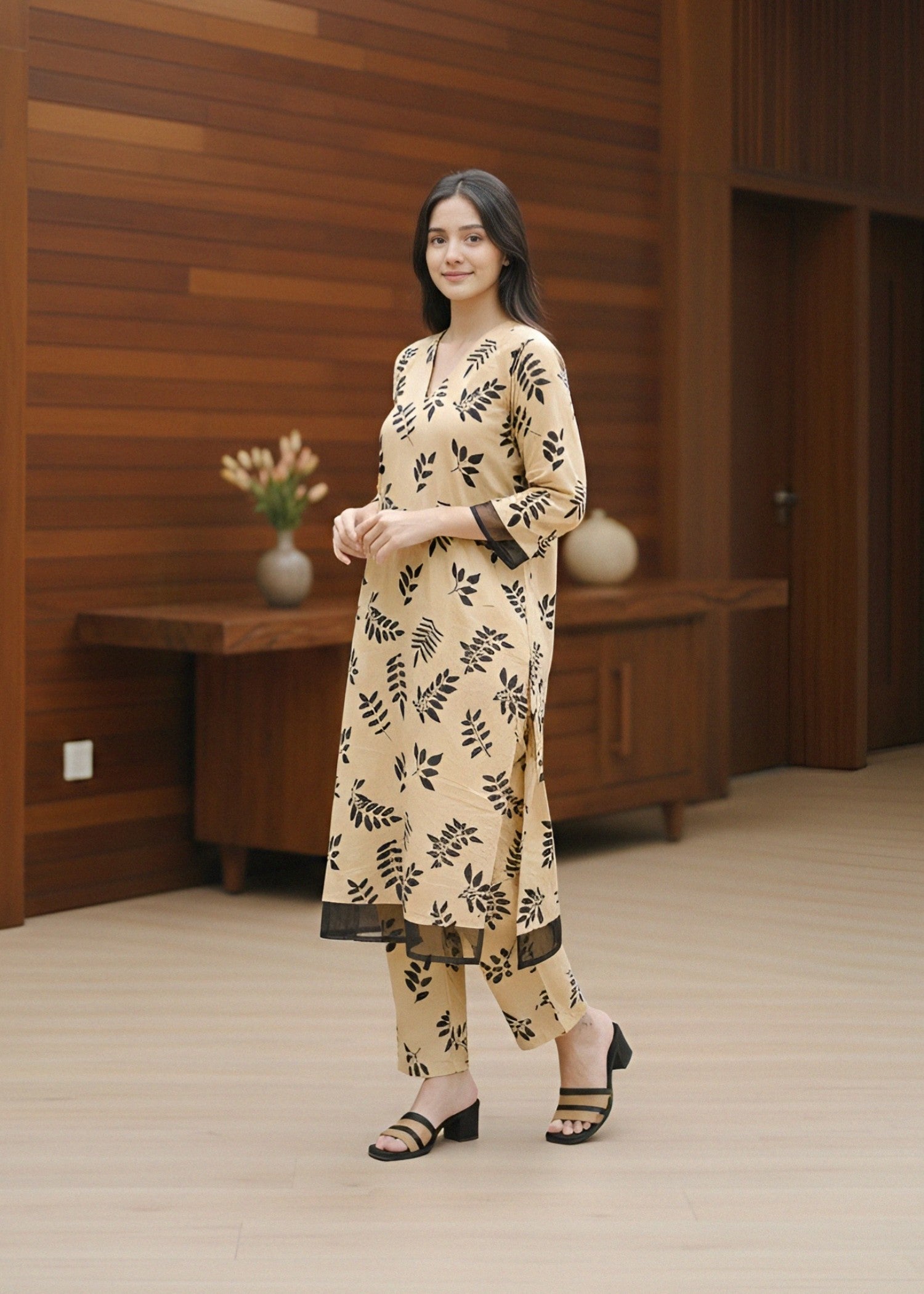 linen Co Ord Sets in Butter