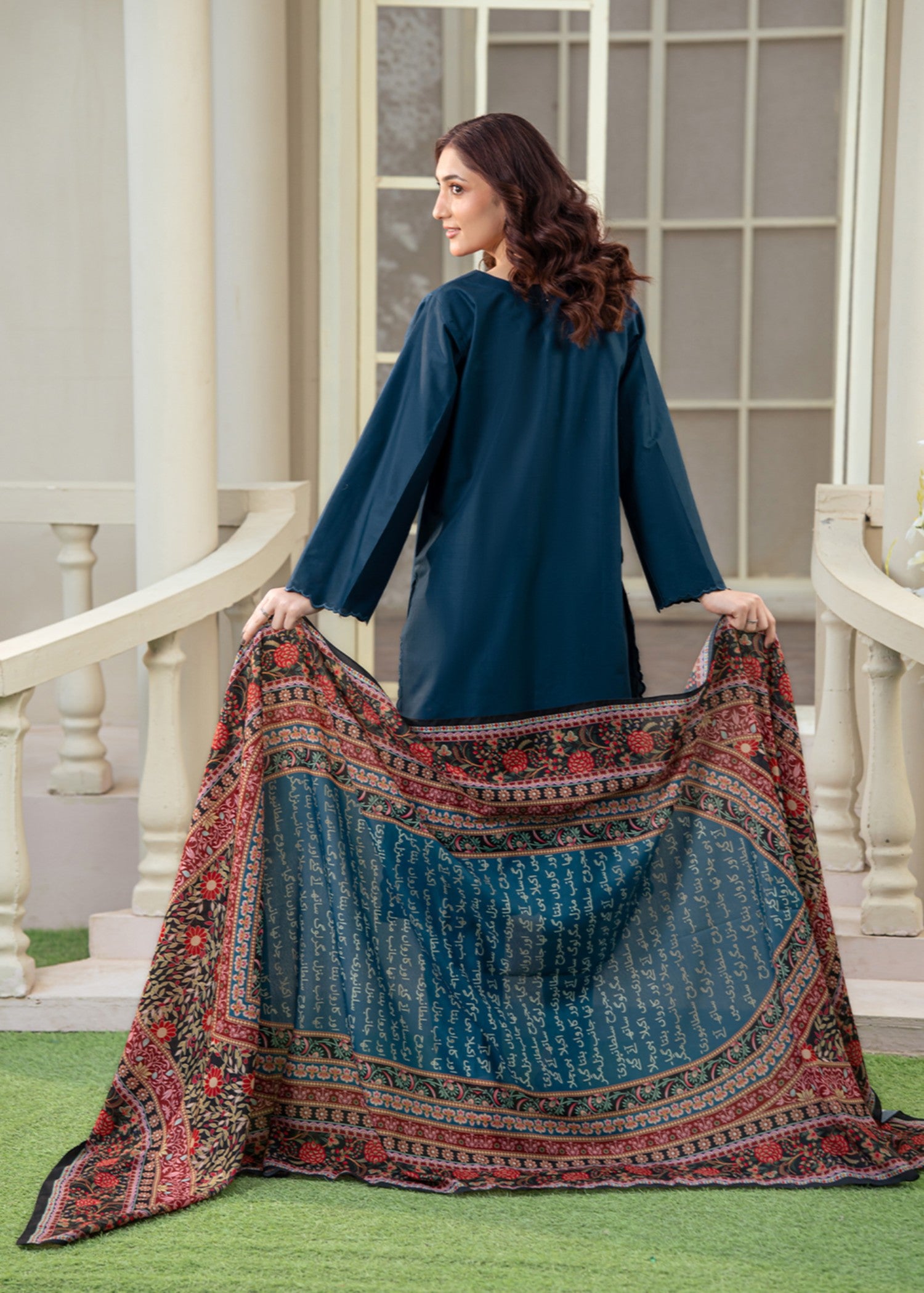 Dupatta in Multi Color by - Trendy Women Dupatta FEQ7620
