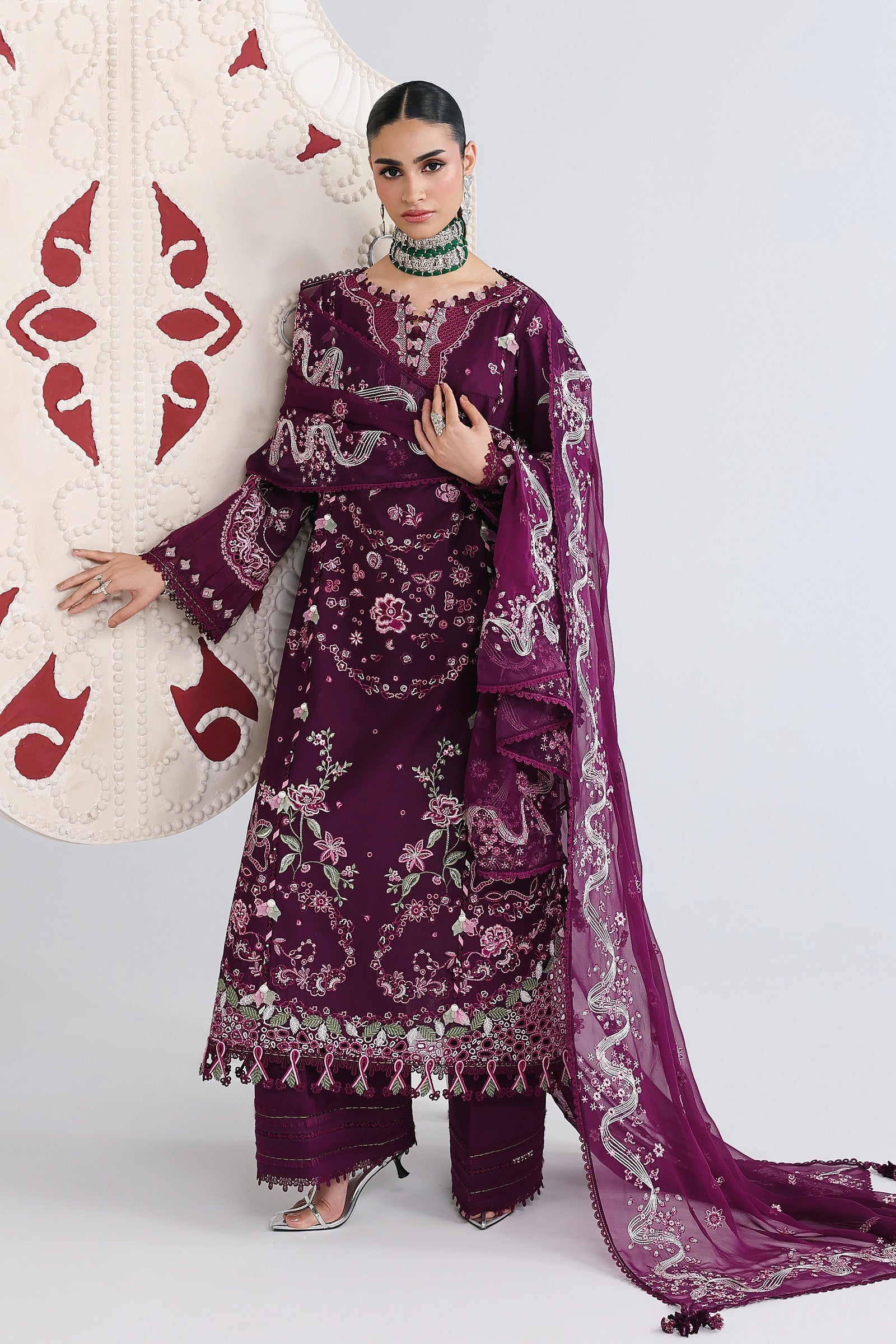 Festive Luxury Lawn – QFL-10 TRESA