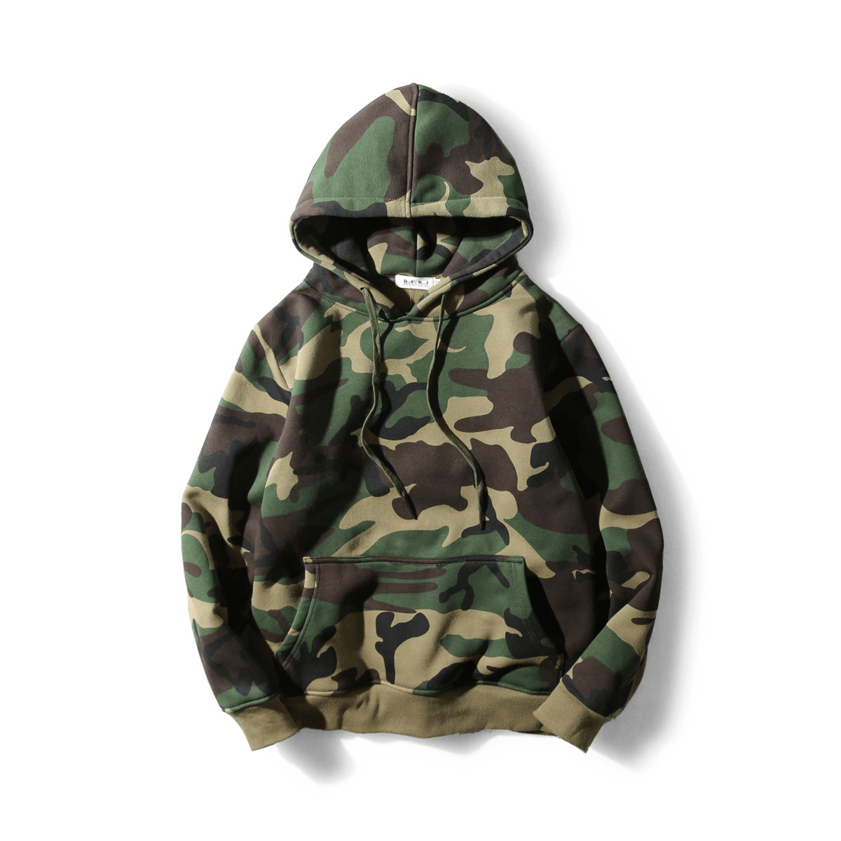 Loose Hooded Long-Sleeved Couple Jacket for Men and Women