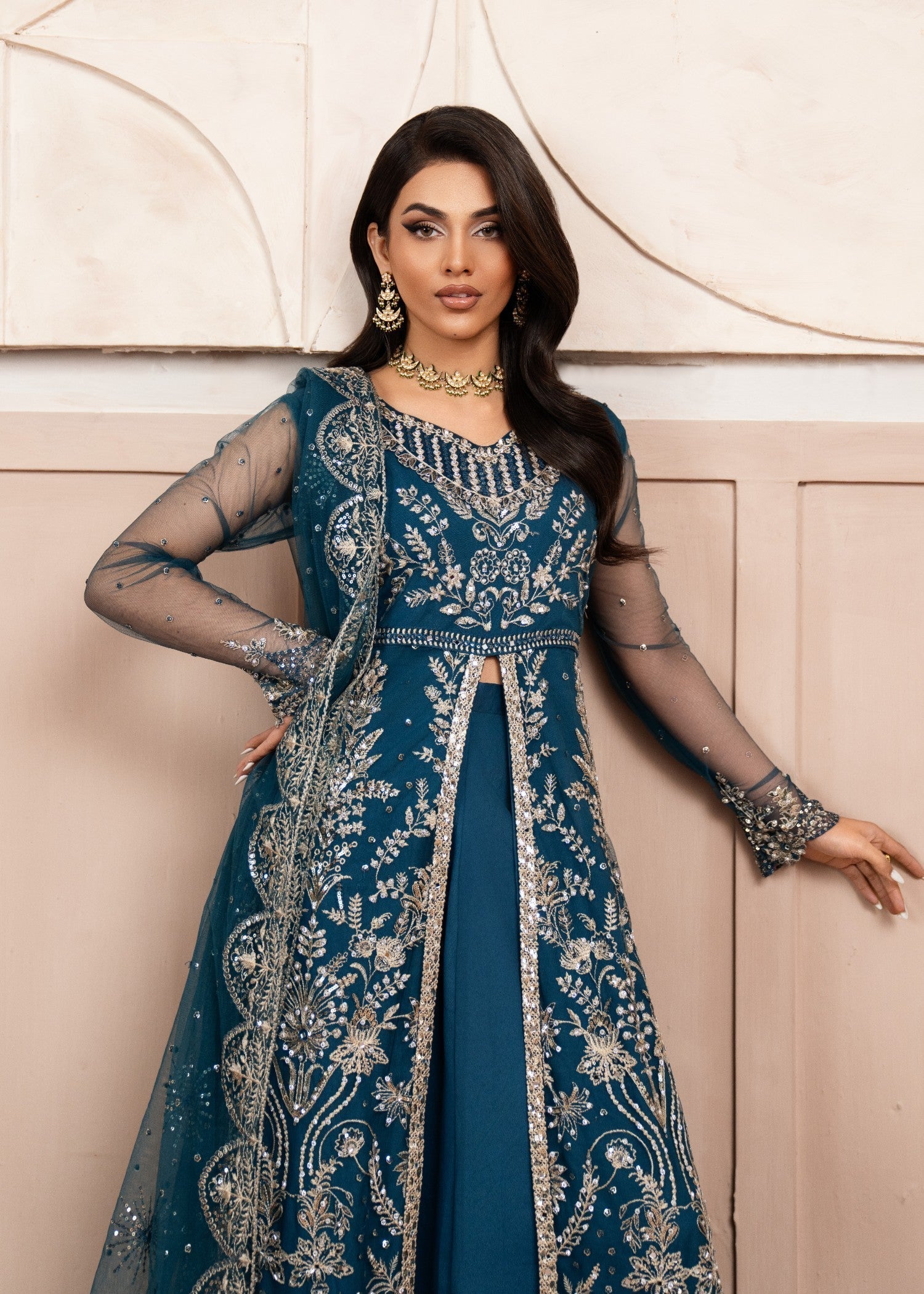 net Maxi in Teal