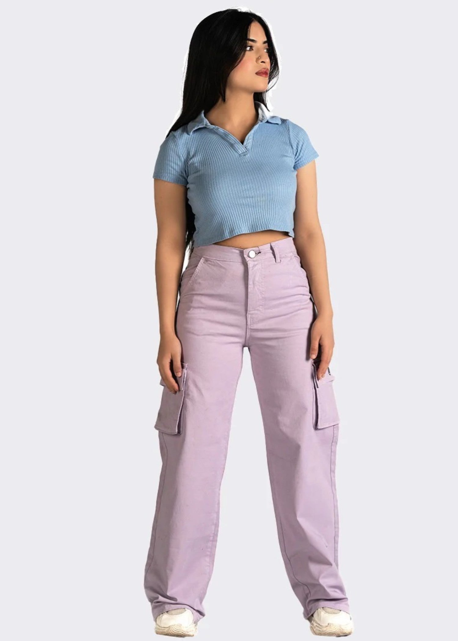 denim Jeans in Lilac