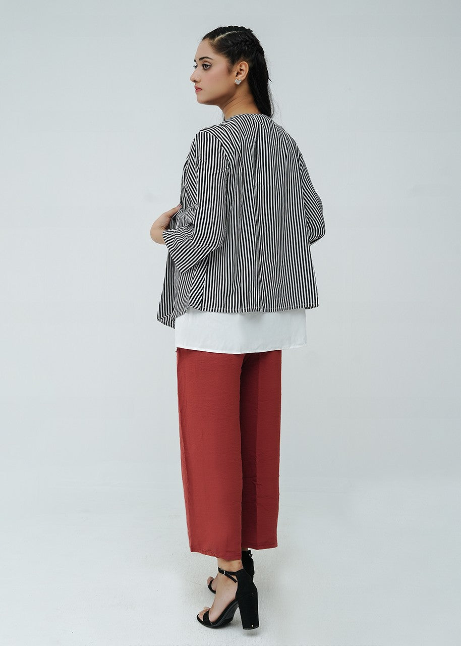 viscose Cardigan in Blue