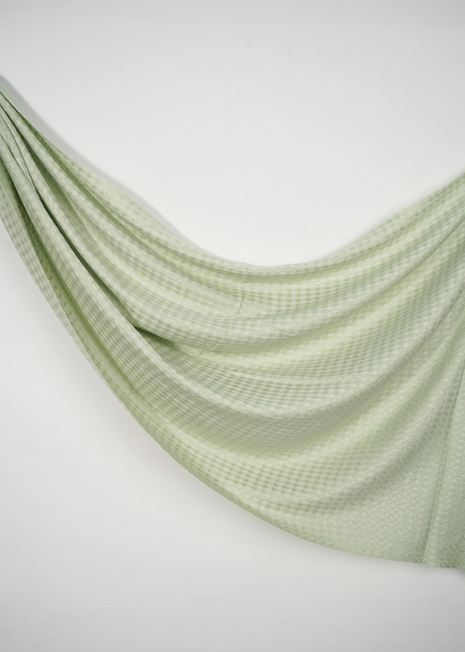 wool Hijab in Pistachio green