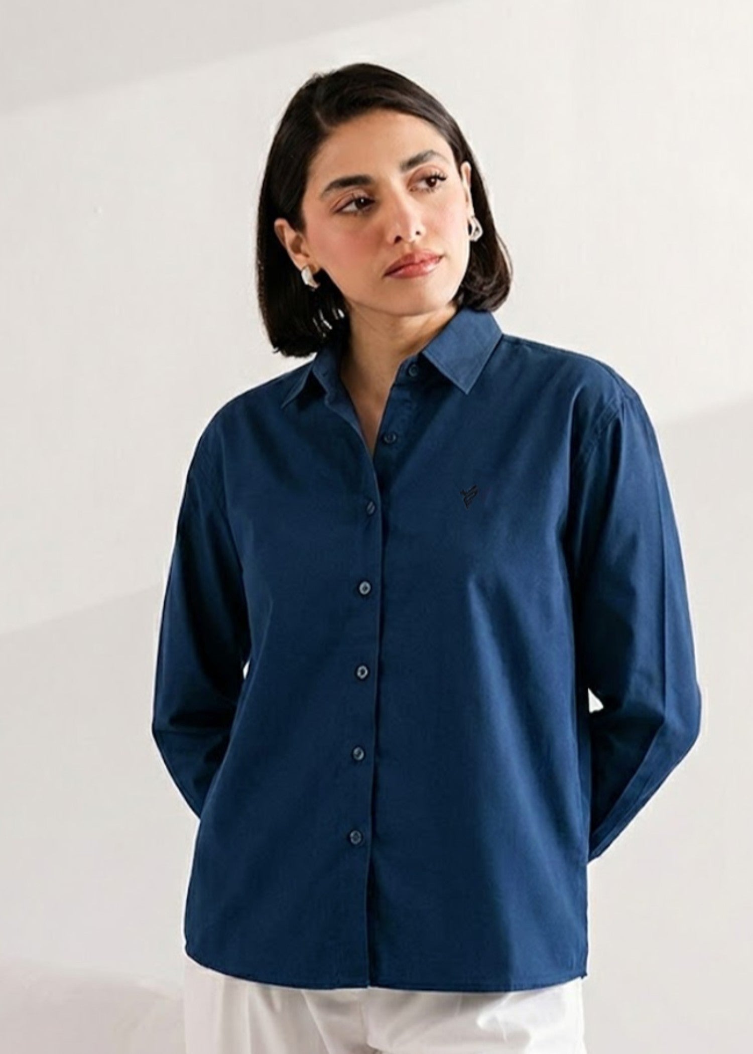 cotton Top in Dark blue