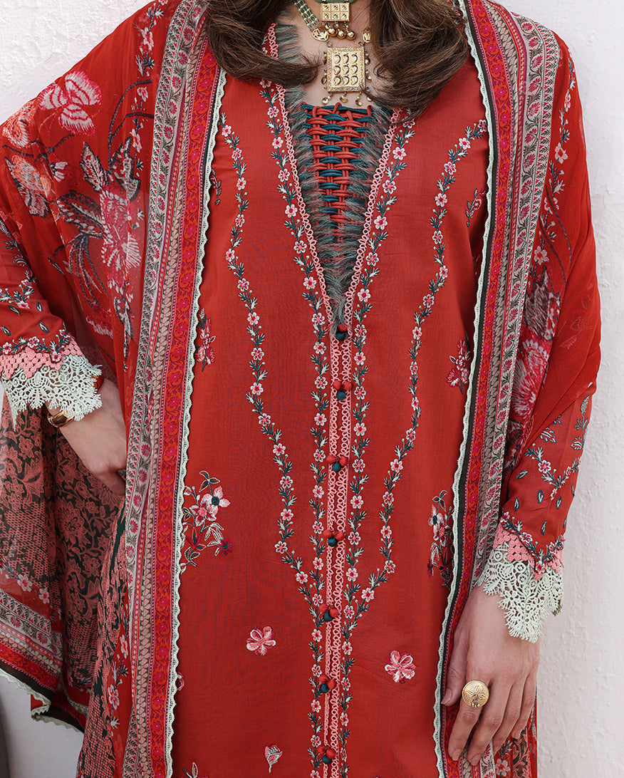 Floral Reveire Lawn – Serene Bloom