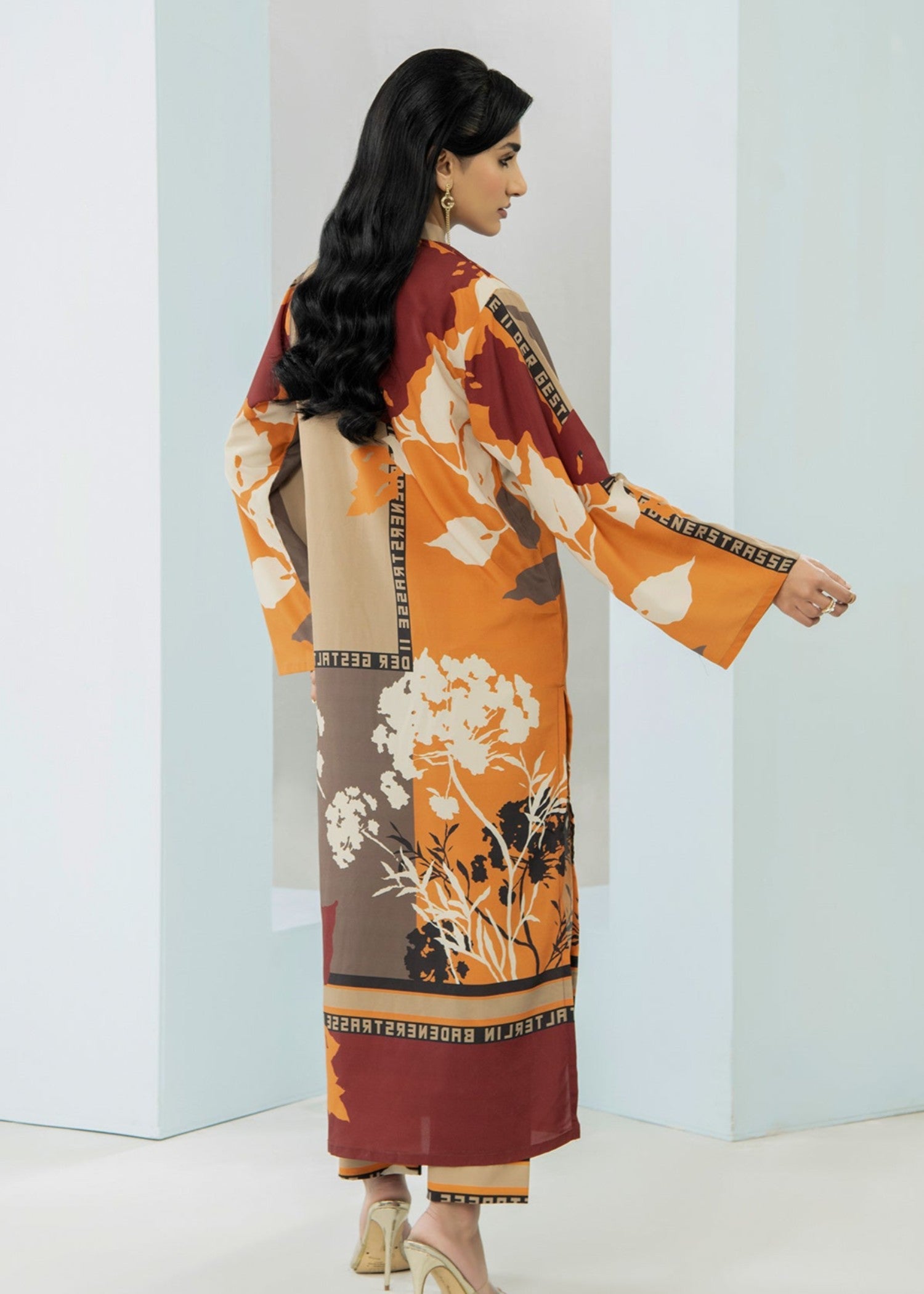 blended khaddar Co Ord Sets in Multi