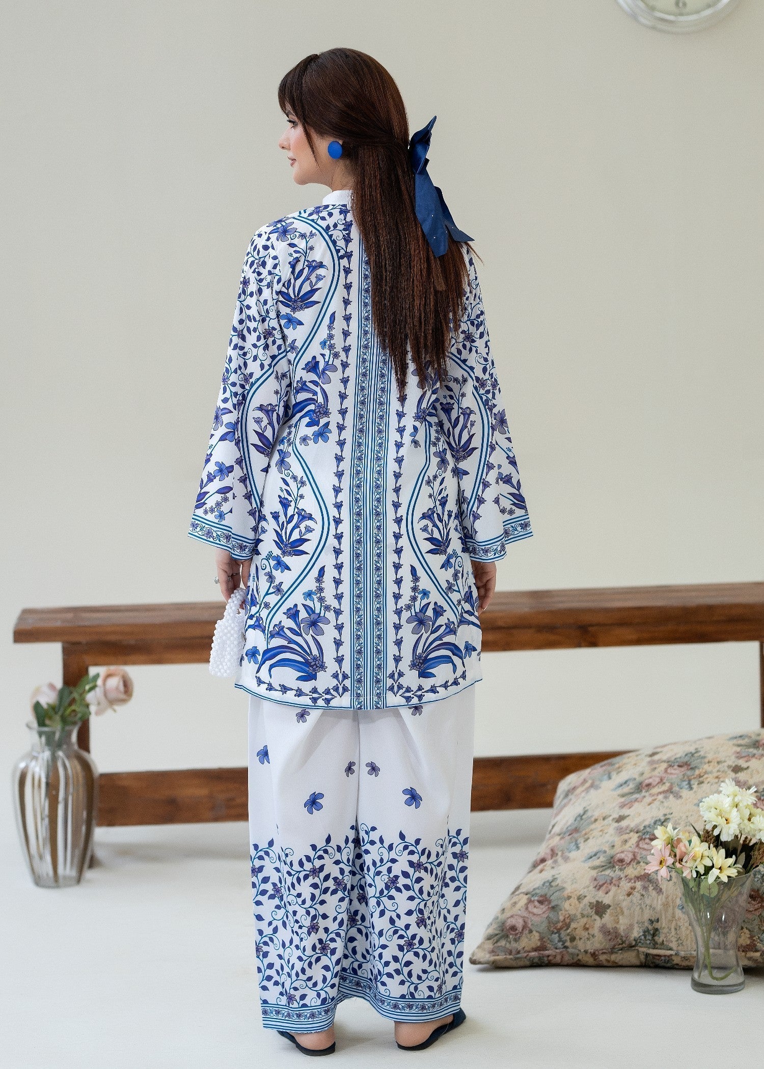 crepe Co Ord Sets in White