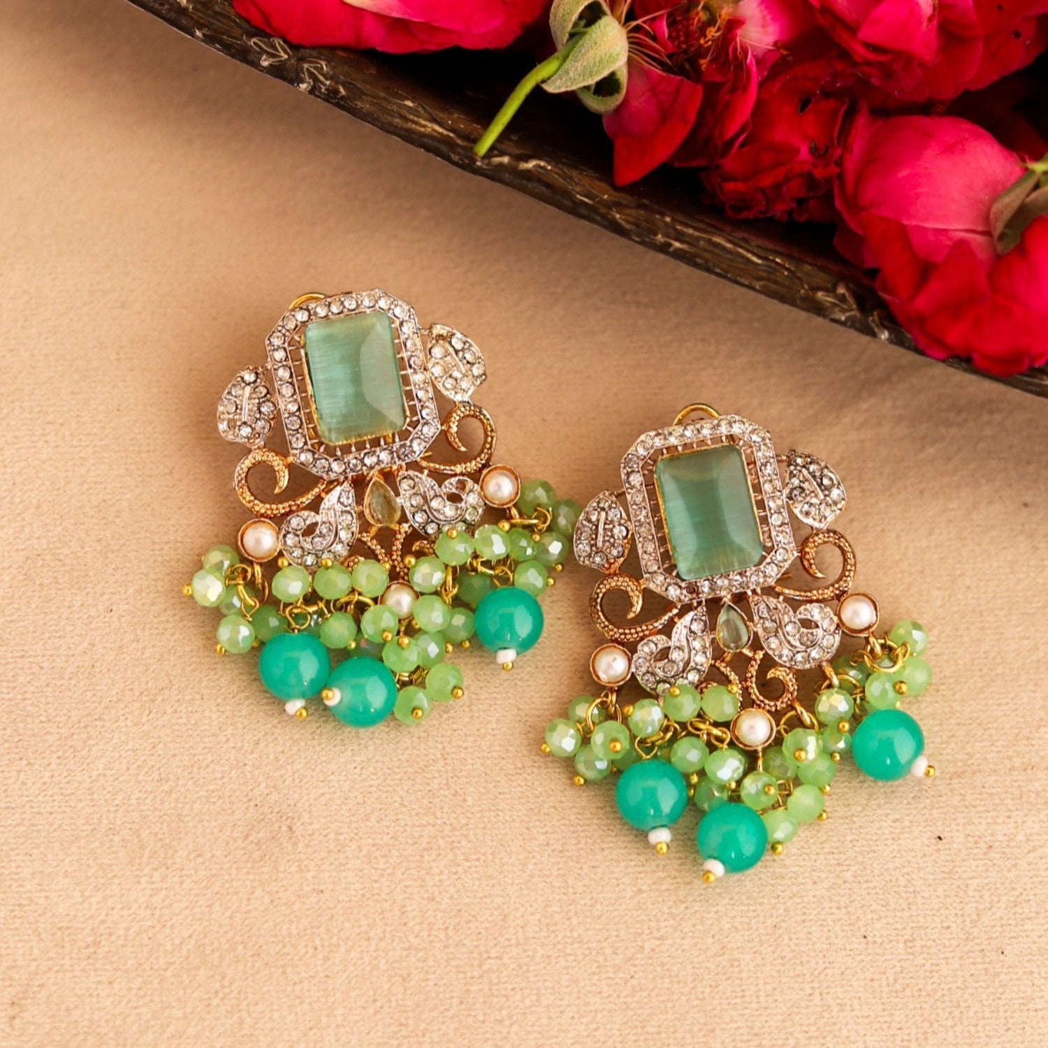 Choker in Mint green Color by - Trendy Women Choker TZC7476