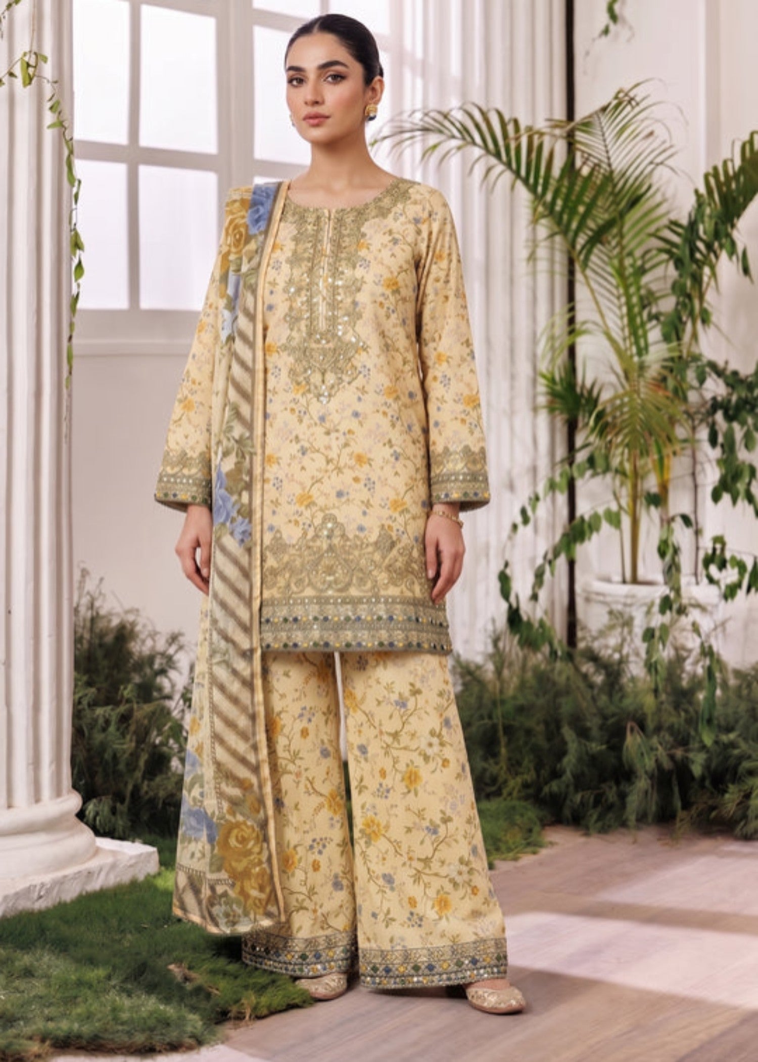 cotton dobby Kurta Set in Cotton