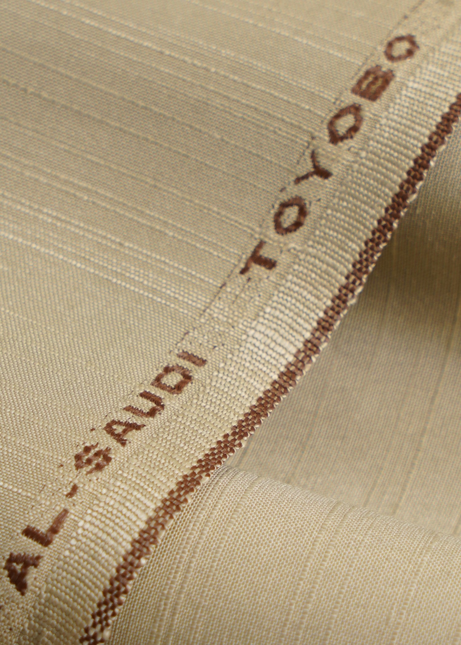 wash & wear Unstitched in Khaki brown
