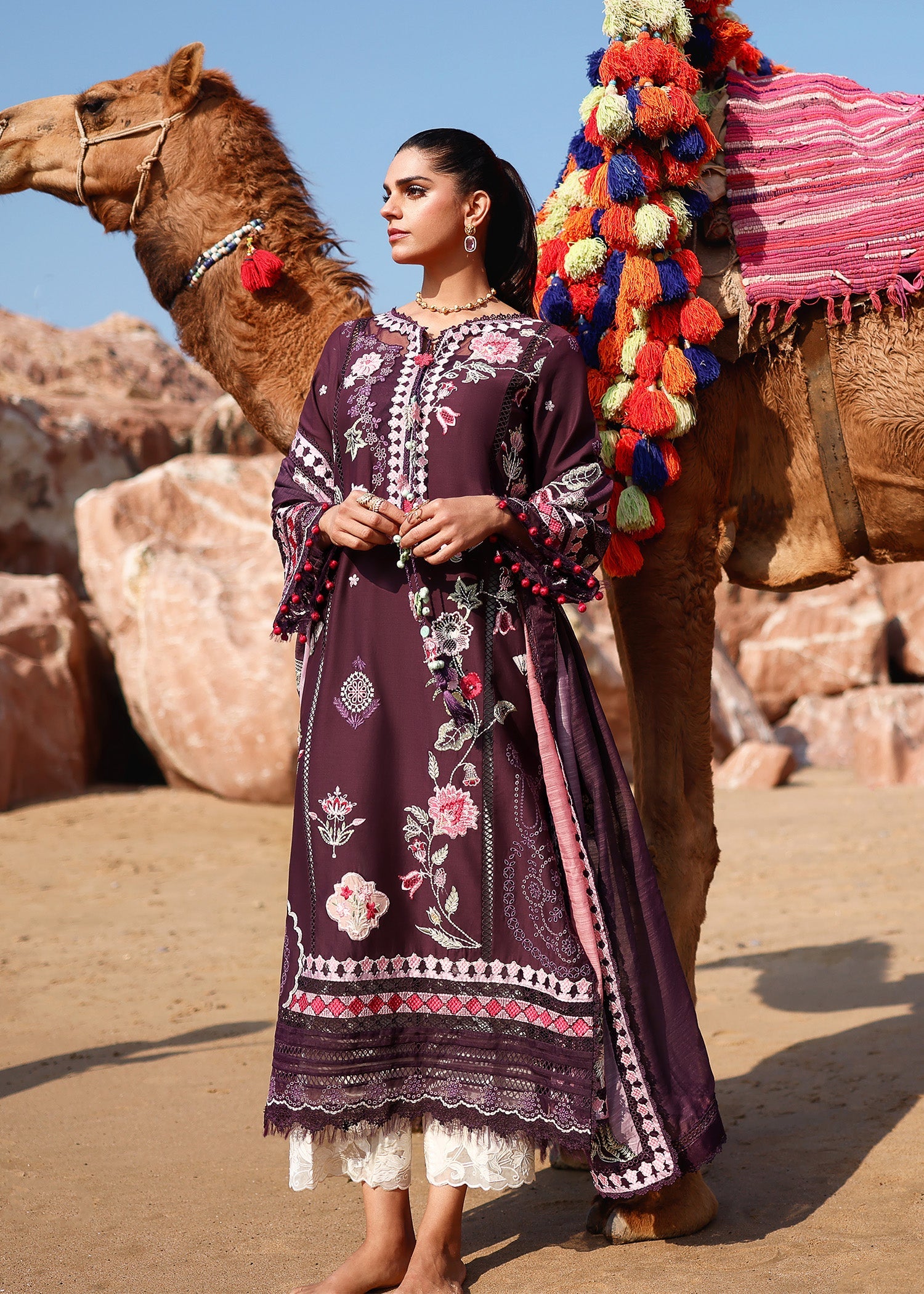 Breeze Festive Luxury Lawn – NOOR-2-A