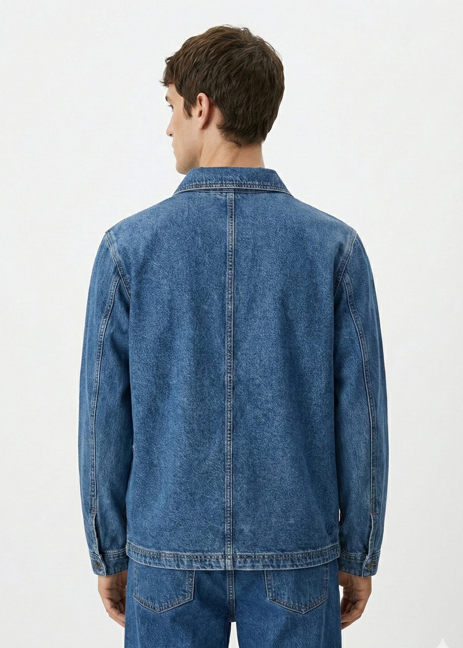 denim Jacket in Blue by FLO