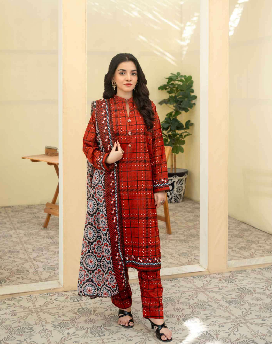 Printed Summer Lawn Drop 12 – 5