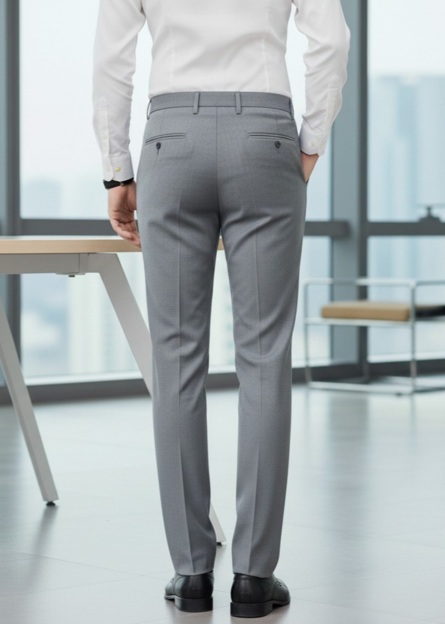 suiting Pants in Grey