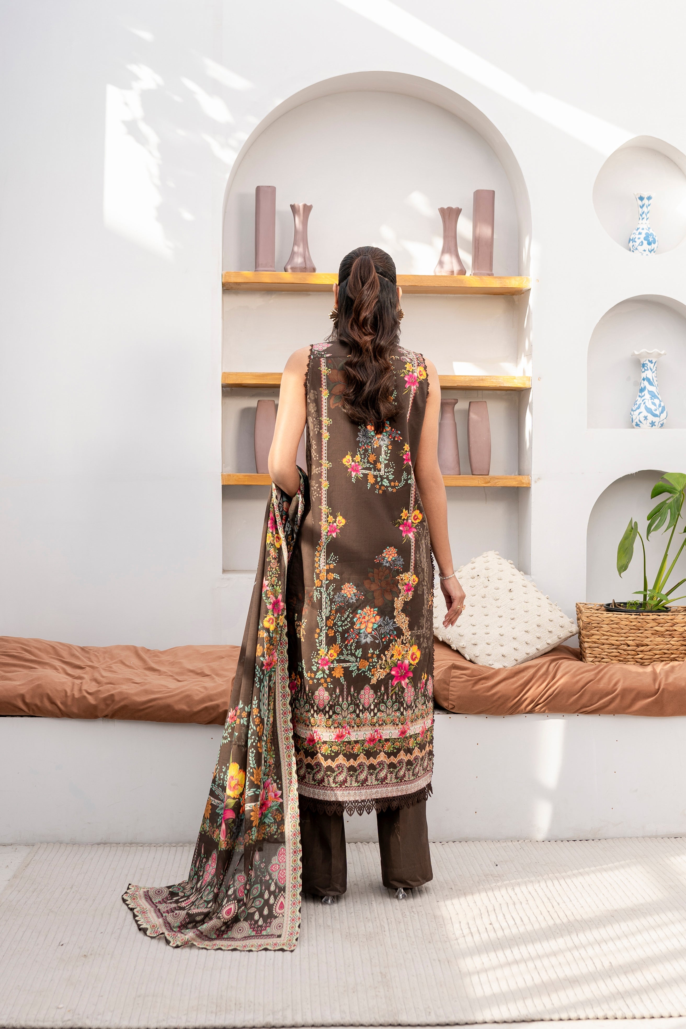 Summer Printed Lawn – D113