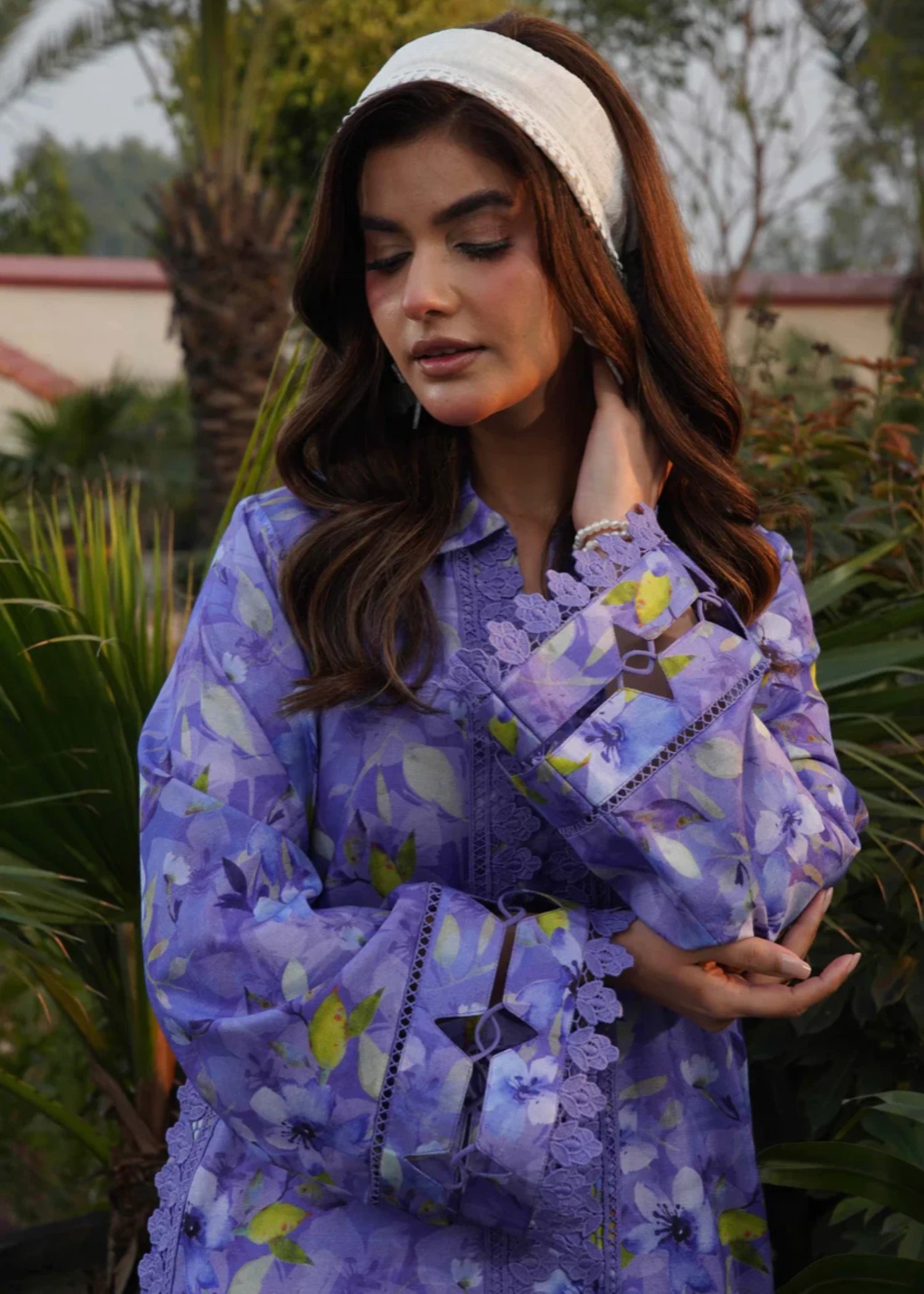 viscose Kurta Set in Iris