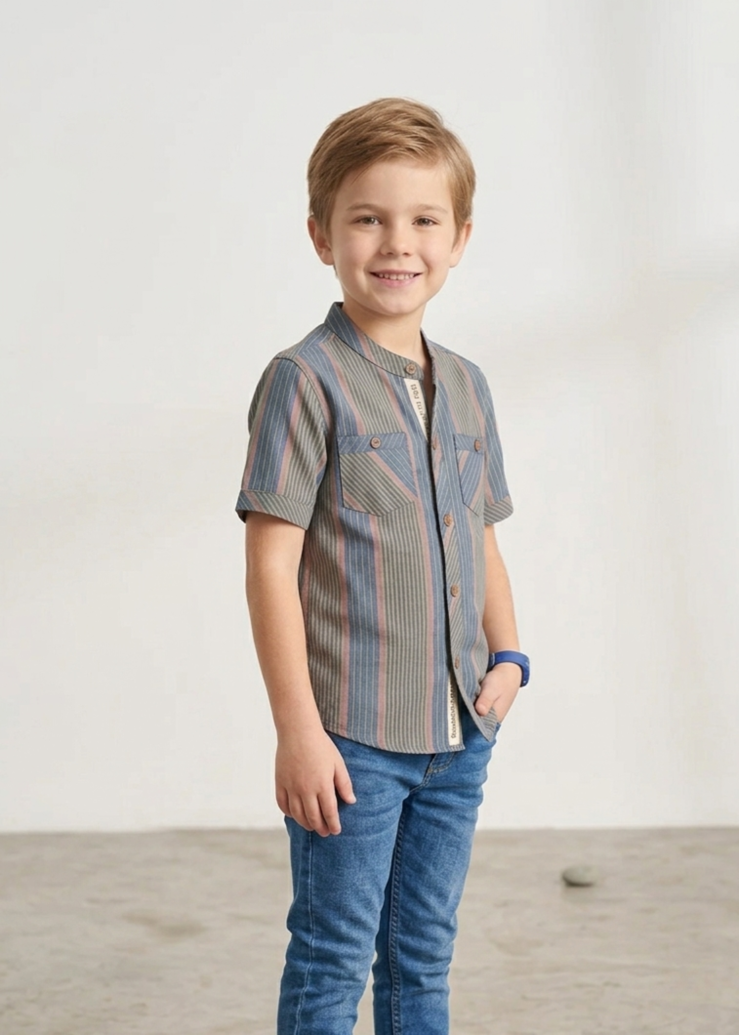 wash & wear Casual Shirt in Multi