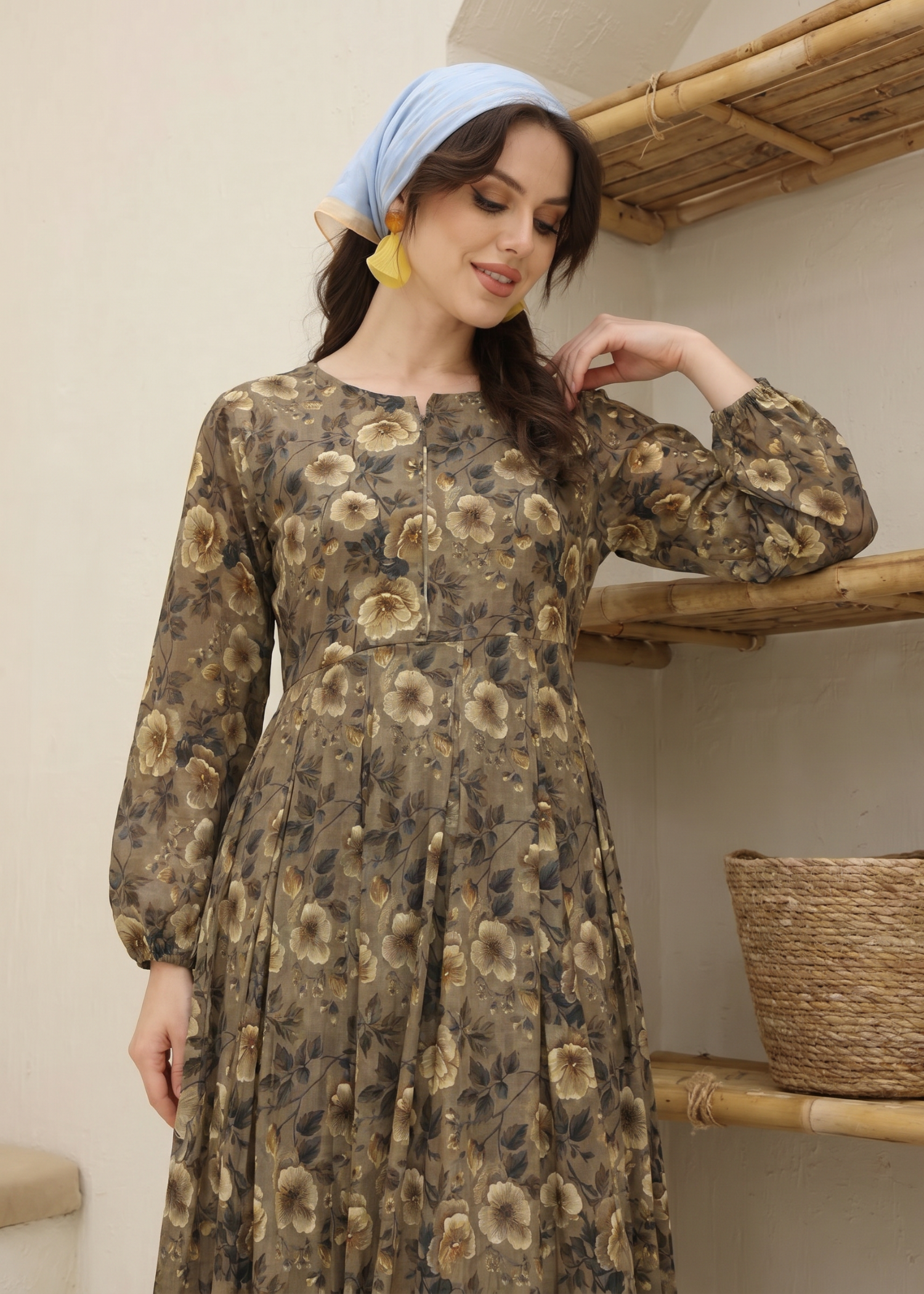 lawn Maxi in Peanut
