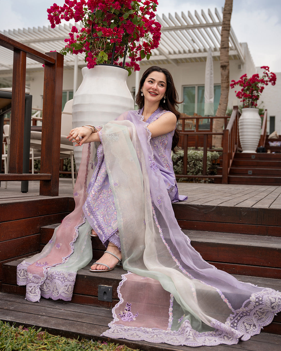 Aya Eid Luxury Lawn – Suela