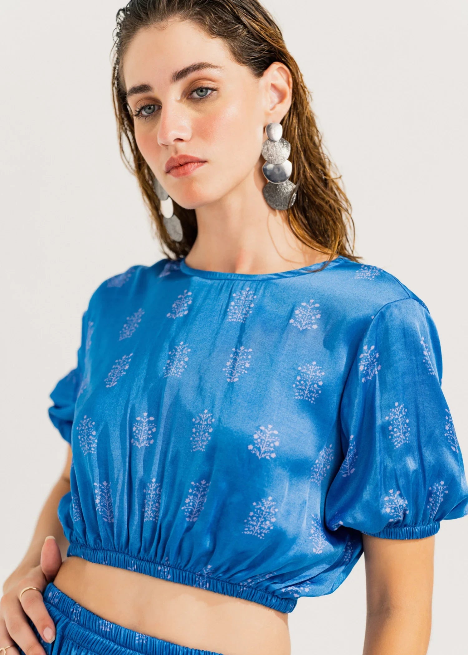 cotton Top in Blue