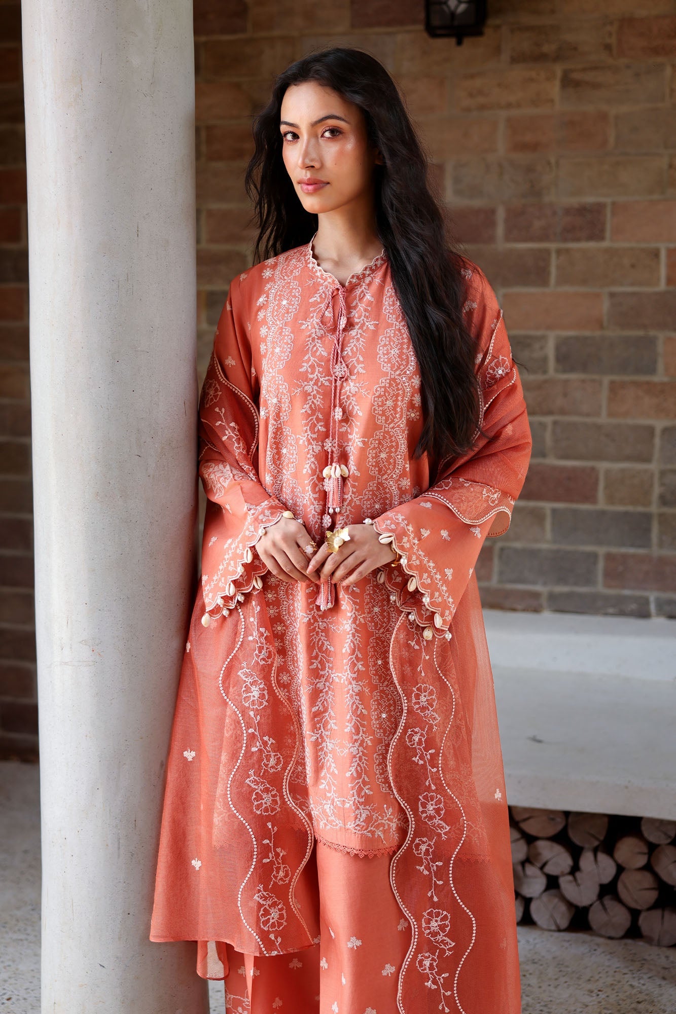 Eid Lawn Edit – Amber Mist