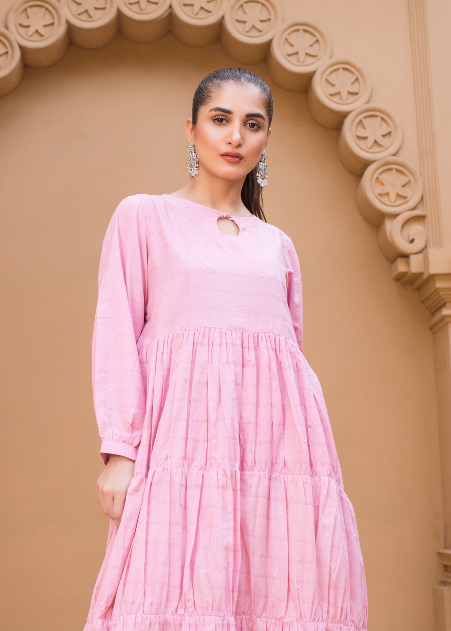 cotton Maxi in Pink