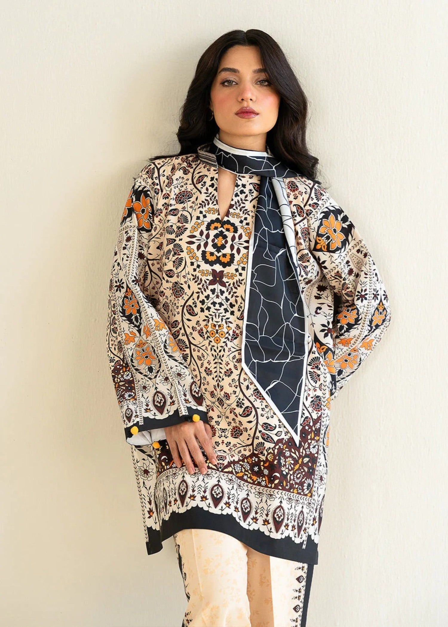 raw silk Co Ord Sets in Beige