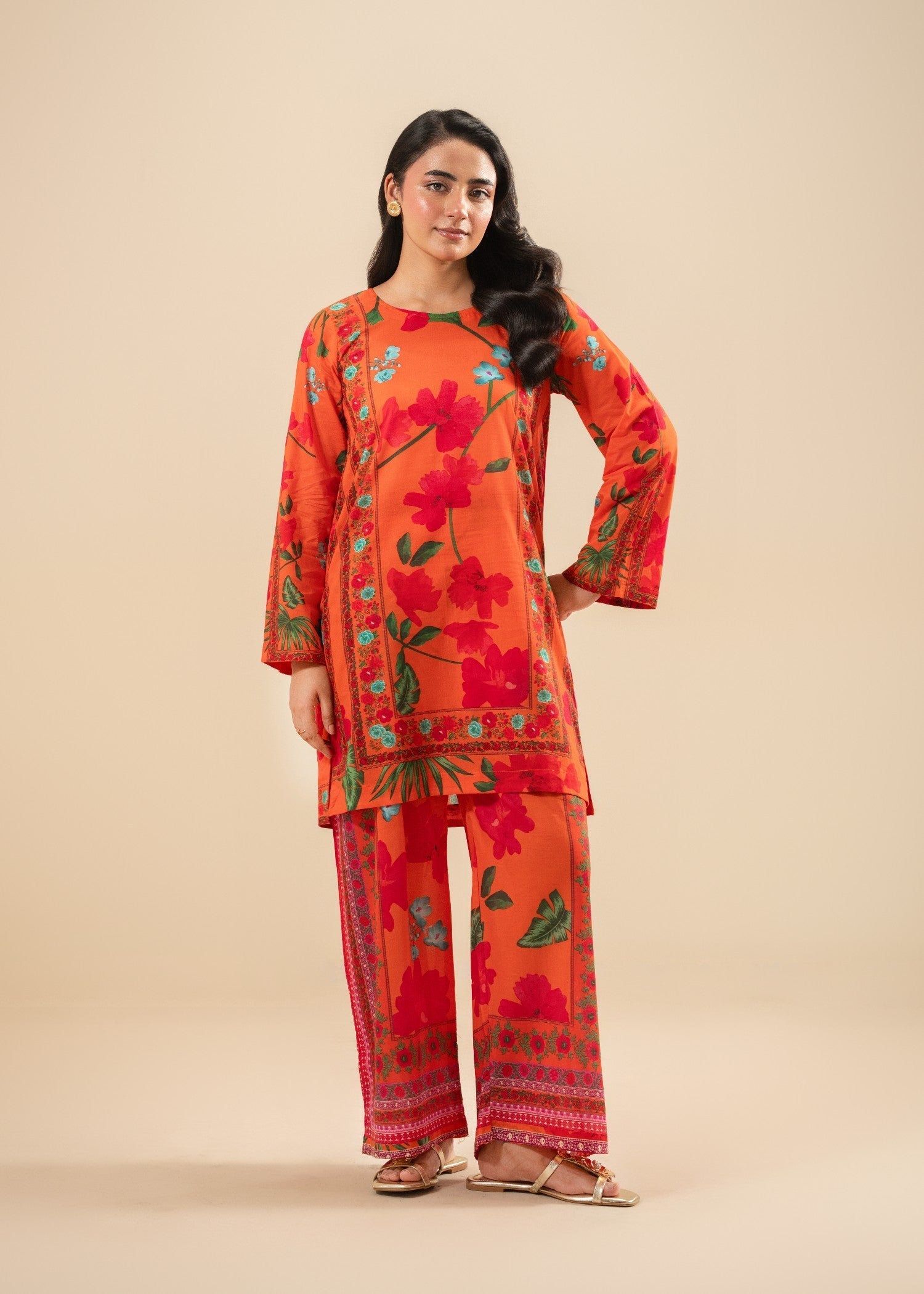 lawn Co Ord Sets in Red