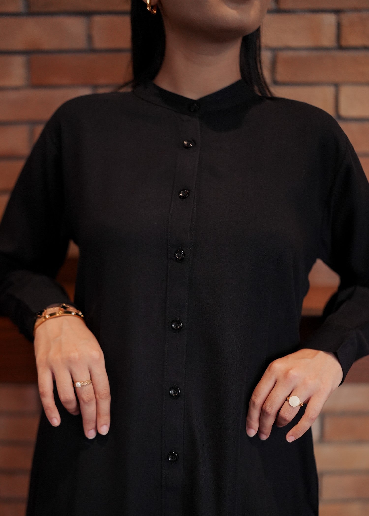 pure marina Co ord Sets in Jet black