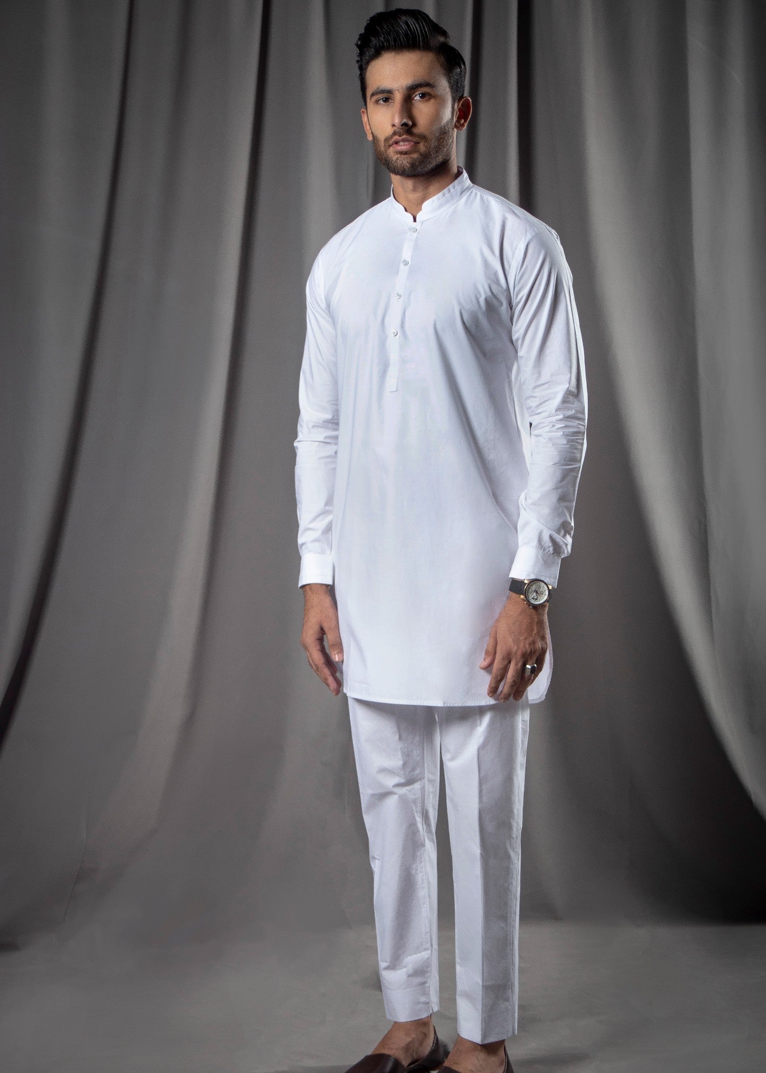 cotton Kurta in White