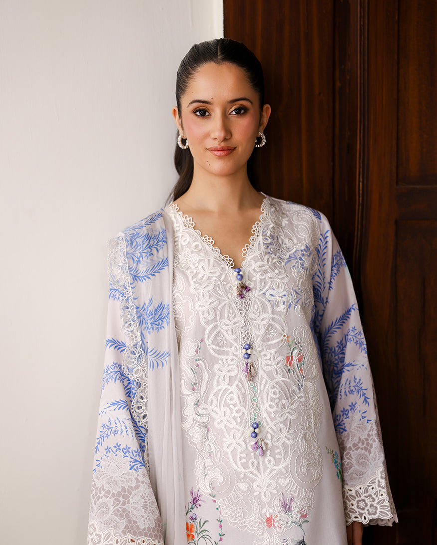 Sunlit Tales Lawn – Ivory Gleam
