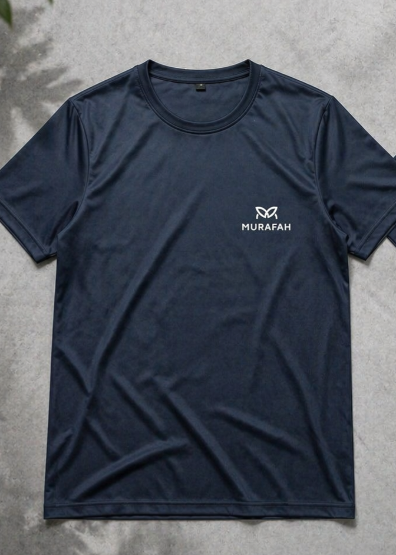 polyester T Shirt in Midnight blue