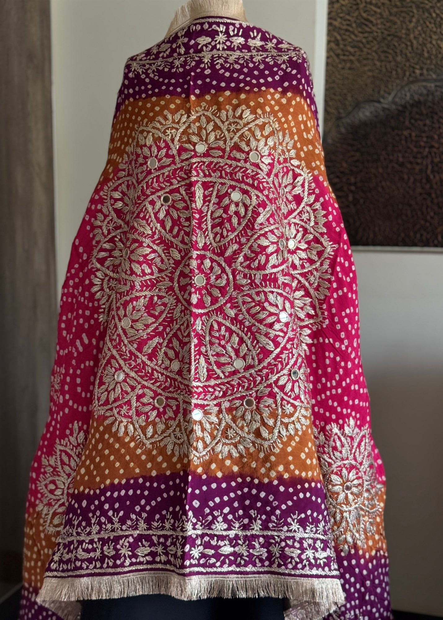 Dupatta in Multi Color by - Trendy Women Dupatta CEE3898