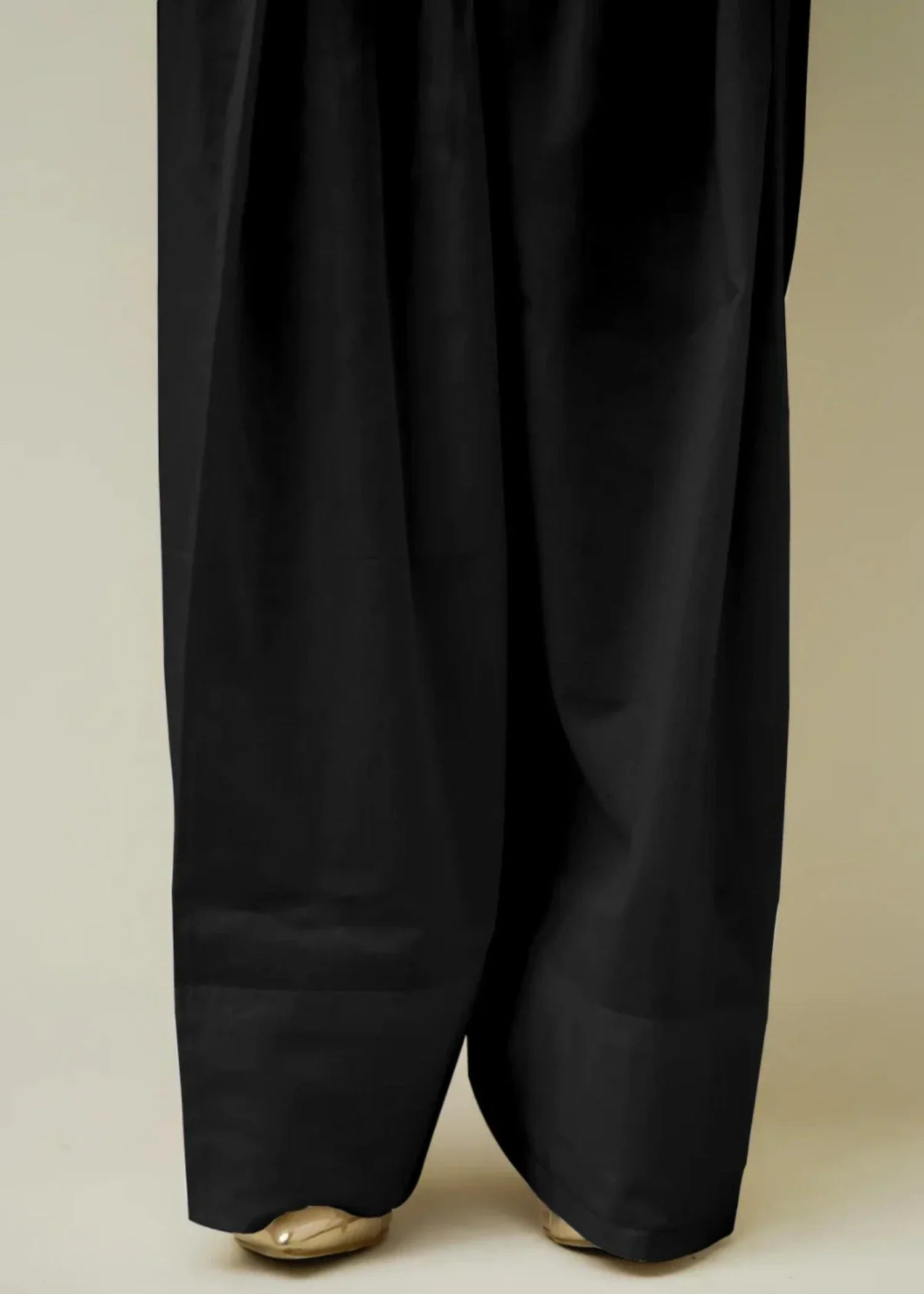 linen Shalwar in Black