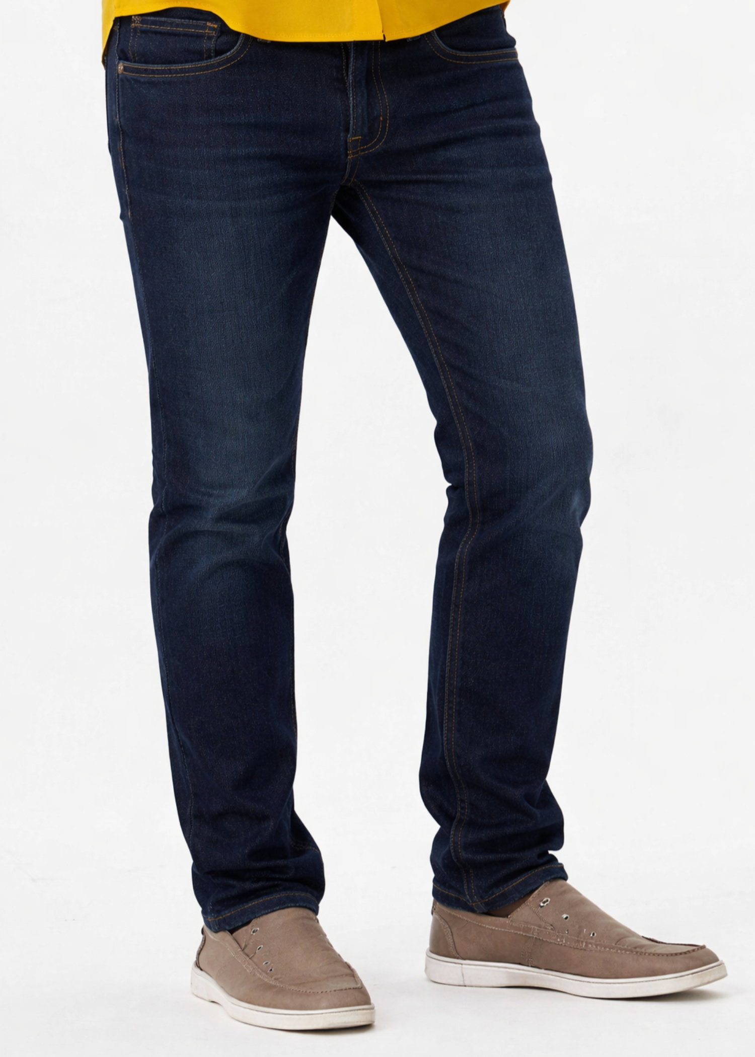 cotton Jeans in Indigo